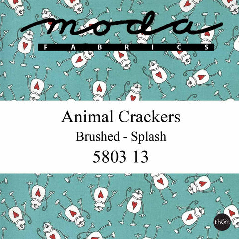 ANIMAL CRACKERS MONKEYS | BRUSHED/FLANNEL | Splash | Sweetwater | for Moda | Quilting Cotton | 5803B 13