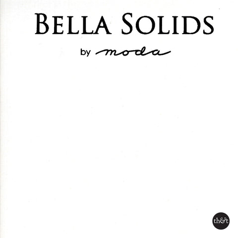 BLEACHED WHITE | Bella Solids by Moda | Quilting Cotton | 9900 97