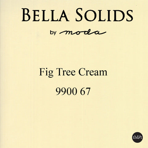 FIG TREE CREAM | Bella Solids by Moda | Quilting Cotton | 9900 67