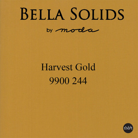 HARVEST GOLD | Bella Solids by Moda | Quilting Cotton | 9900 244