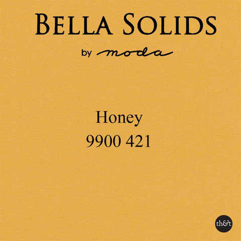 HONEY | Bella Solids by Moda | Quilting Cotton | 9900 421