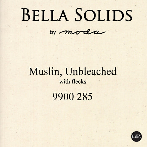 MUSLIN UNBLEACHED | Bella Solids by Moda | Quilting Cotton | 9900 285