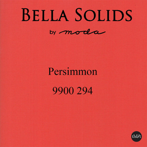 PERSIMMON | Bella Solids by Moda | Quilting Cotton | 9900 294