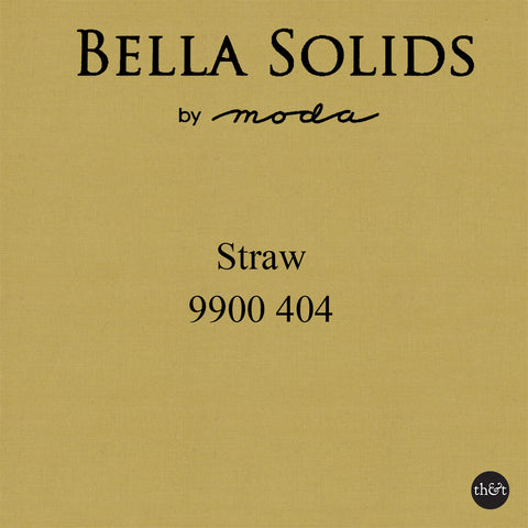 STRAW | Bella Solids by Moda | Quilting Cotton | 9900 404