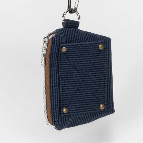 DENIM STRIPE Dog Walker Belt Bag