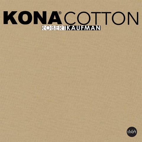 LATTE | Kona Cotton Solids | ROBERT KAUFMAN | Quilting Cotton | K001 482