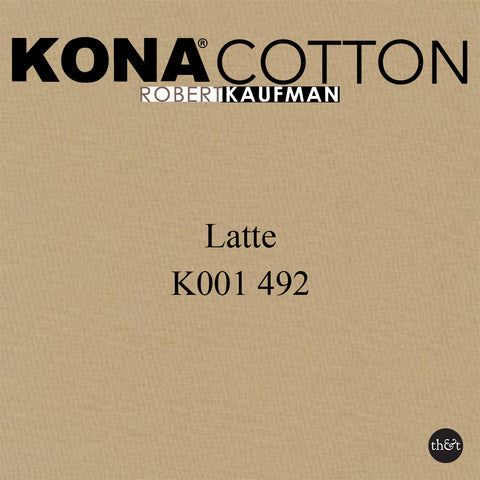 LATTE | Kona Cotton Solids | ROBERT KAUFMAN | Quilting Cotton | K001 482