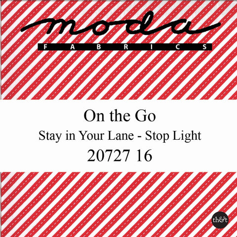 ON THE GO | STAY IN YOUR LANE | Stop Light | Stacy Iest Hsu | for Moda | Quilting Cotton | 20727 16