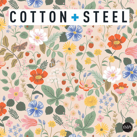 STRAWBERRY FIELDS | Blush | Cotton + Steel | Quilting Cotton | RP400 BL3